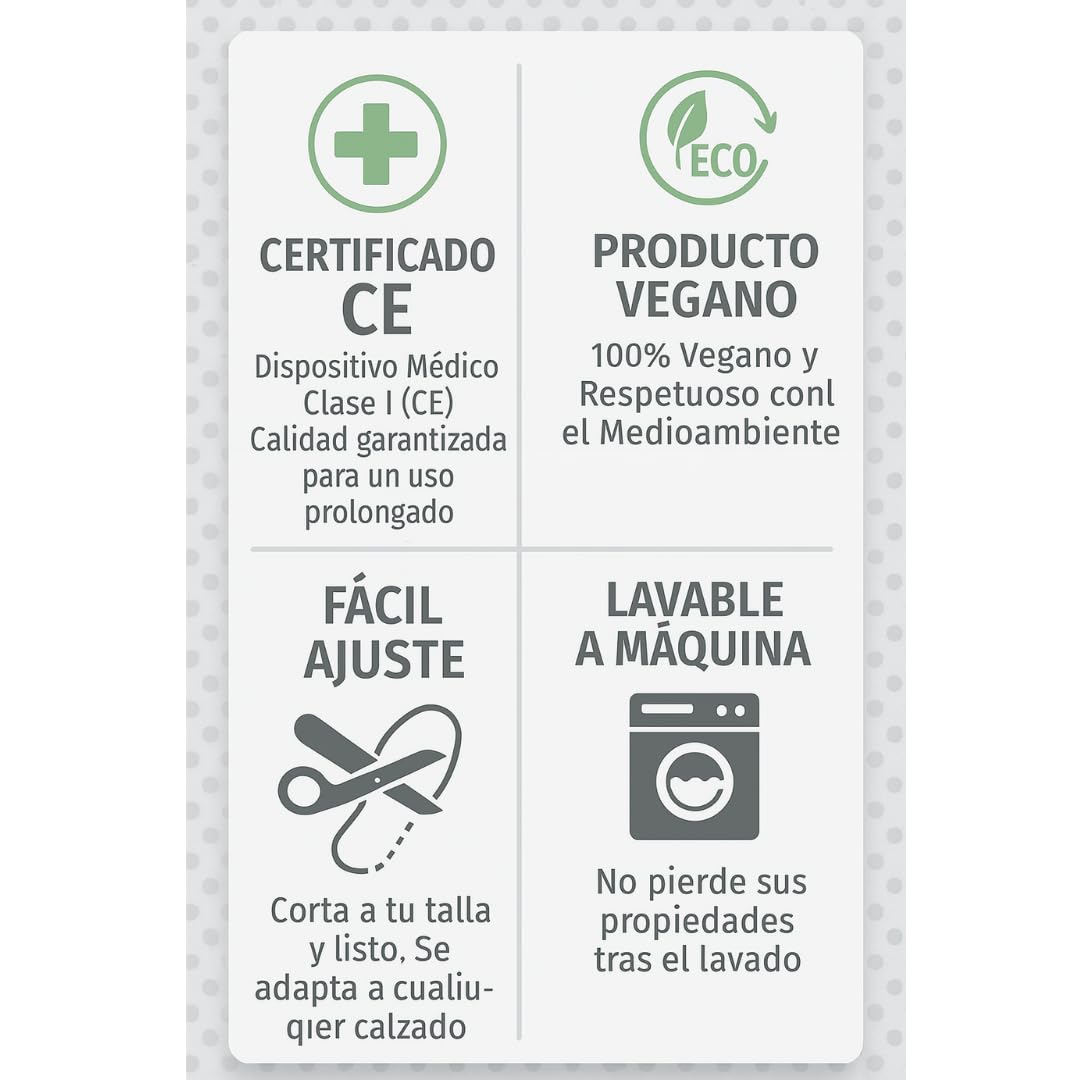 Golf | Plantillas Deportivas de Gel Técnico | Alivio del Dolor en Pies, Rodillas y Lumbar | Absorción de Impactos | Veganas y Transpirables | Talla 41-46 | Made in Spain