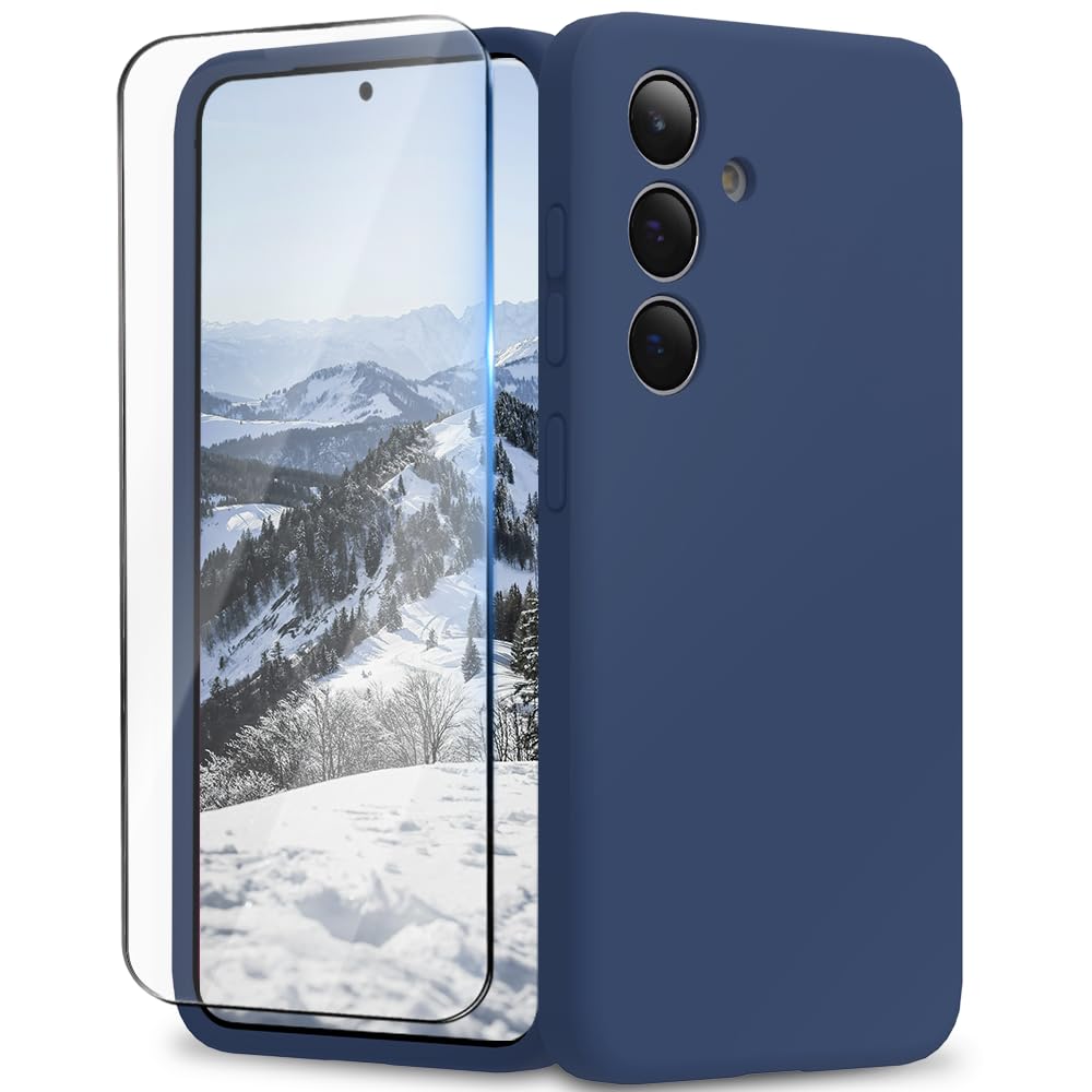 INGIDO Designed for Samsung S24 Plus Case 6.7 inch, Liquid Silicone Case with Camera Protection with Microfiber Lining Shockproof Phone Case Cover for