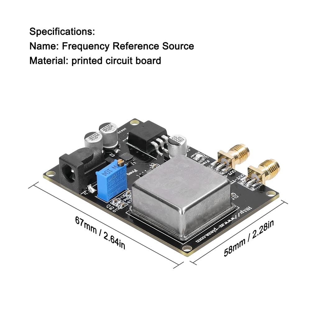 Nagoyuki OCXO-10MHz Modulo di Riferimento di Frequenza Sorgente di Riferimento di Frequenza Un Basso Rumore di Fase per Il Misuratore di Frequenza del Decodificatore del Suono