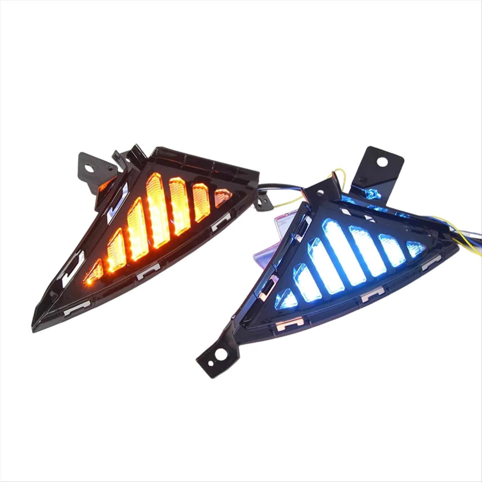 Mistlampen Dla Elantra 2021 3 kolory Światła do jazdy dziennej Światła przeciwmgielne LED Światła