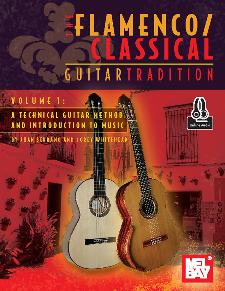 Méthode de guitare classique et flamenco livre volume 1 en anglais