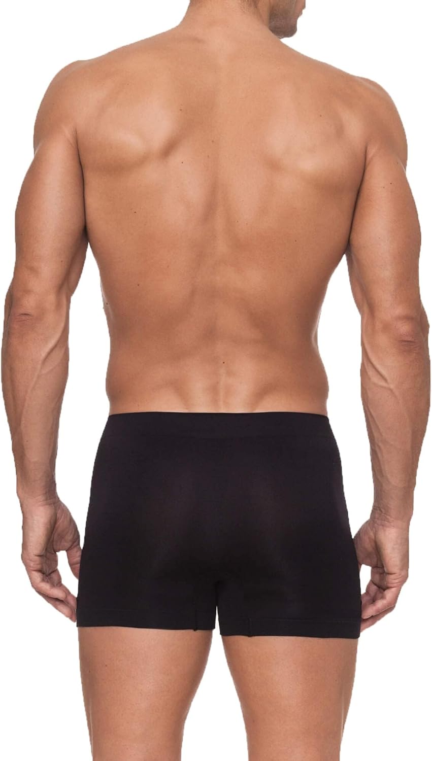 Channo Mens Seamless Underwear: Cool Microfiber Boxer briefs - Comfort Soft Stretch Fabric Pack, Support Tagless - Image 4