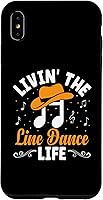 Vista 1 de Funda para iPhone XS Max Living The Line Dance Life Country Music Funny Line Dancing Case
