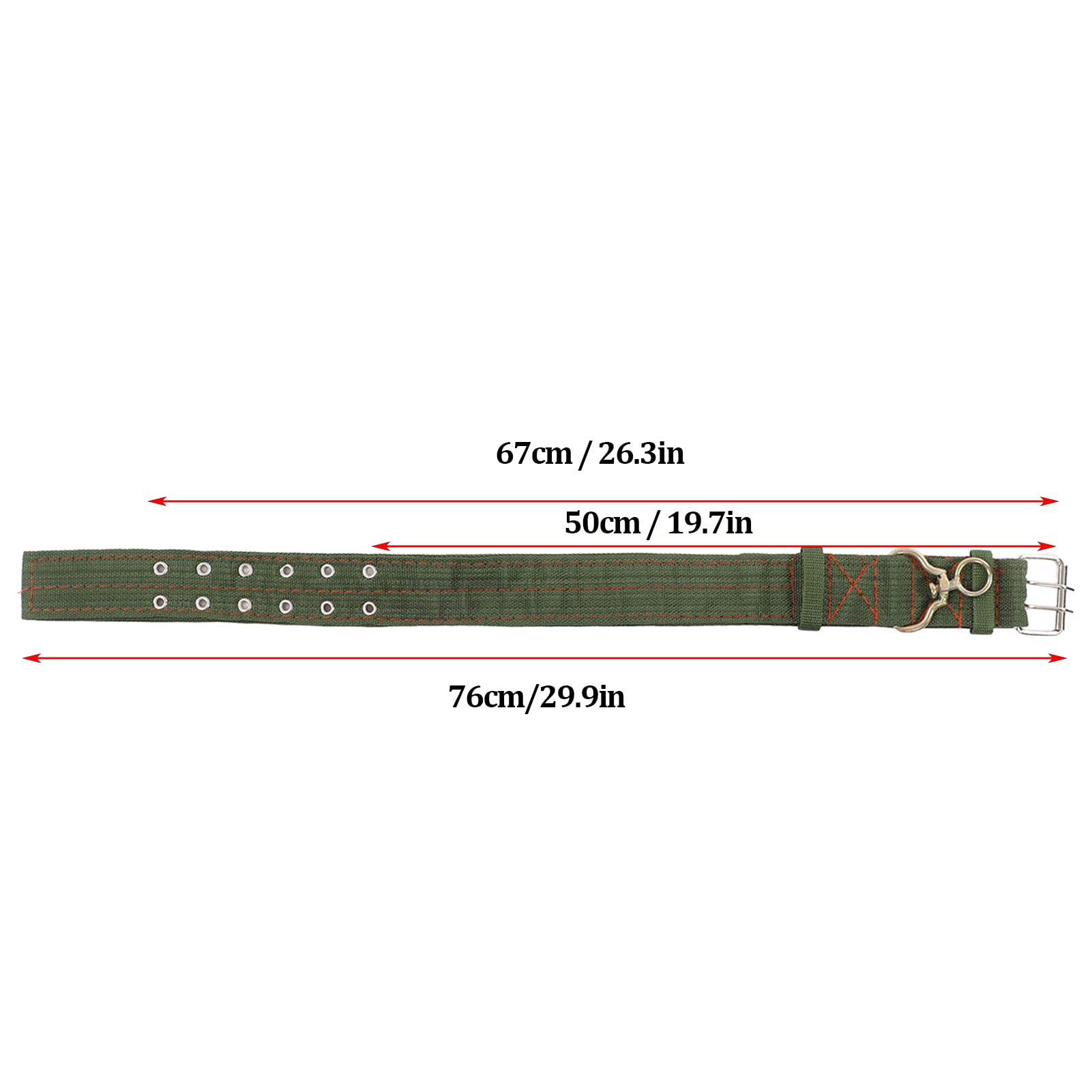 Sheep Lead Collar, Wear Resistant Thickened Farm Animal Collar Comfortable for Cow Goat Dogs(L) - Image 4