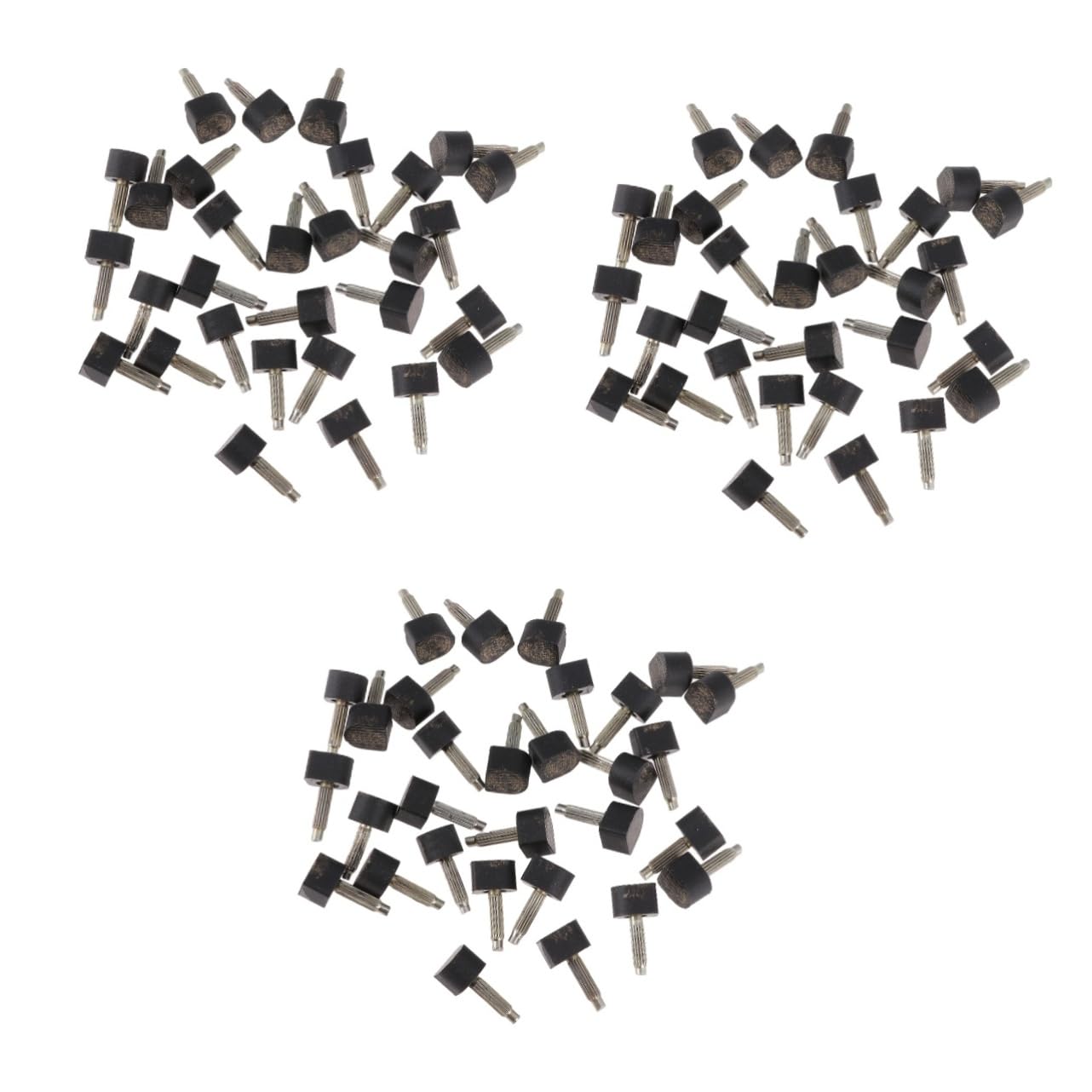 90piezas Puntas De Repuesto Antideslizantes Para Tacones Altos De Tapones De Duraderos y Silenciosos Para Zapatos Para Reparación De Talones y Mayor Comodidad Al Caminar