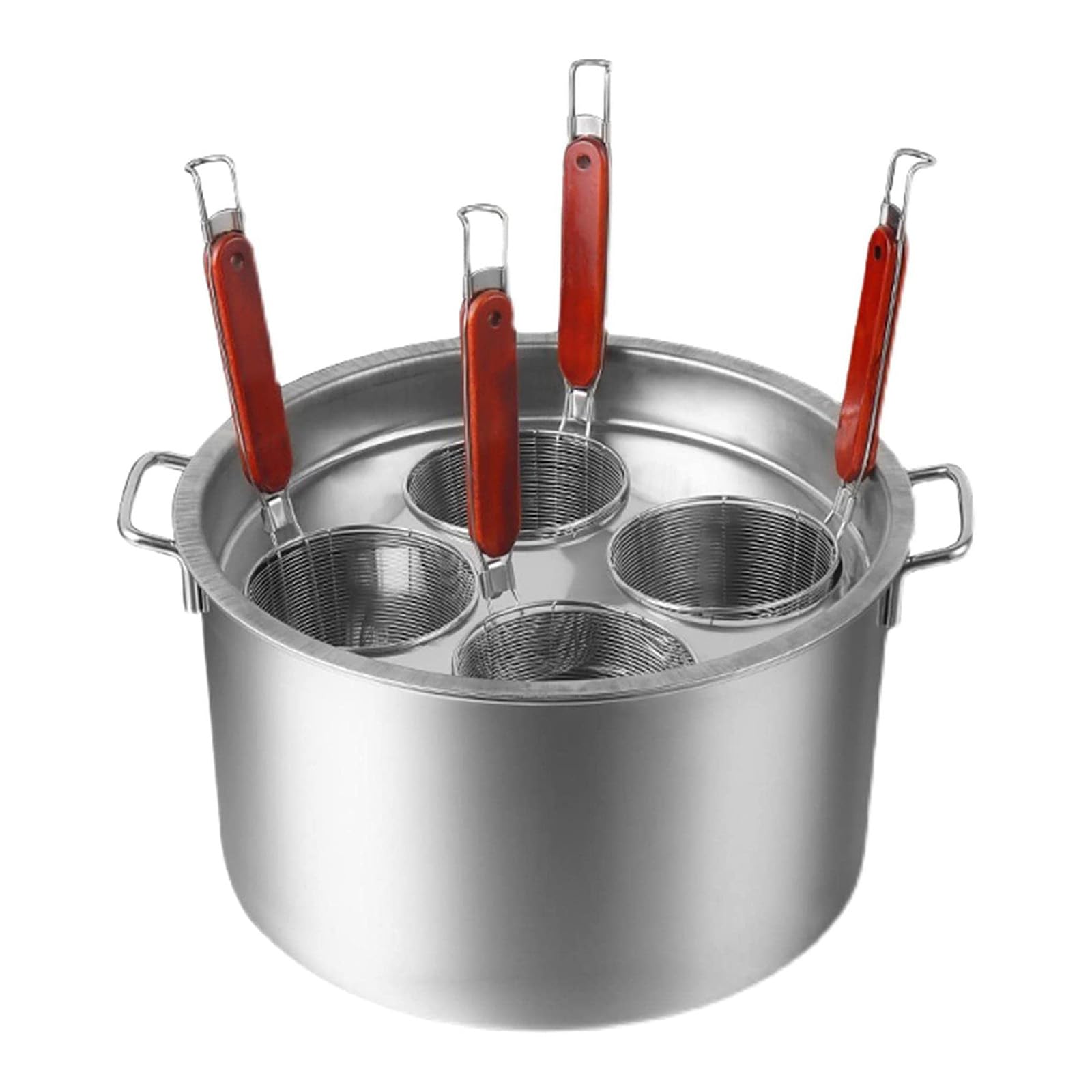 Casserole pour pâtes et repas de famille avec passoire à vapeur pratique
