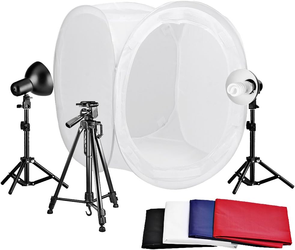 Neewer Table Top Round Photography Studio Tent Lighting Kit