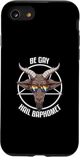 iPhone SE (2020) 7 8 Gay LGBTQ Baphomet Satan Case