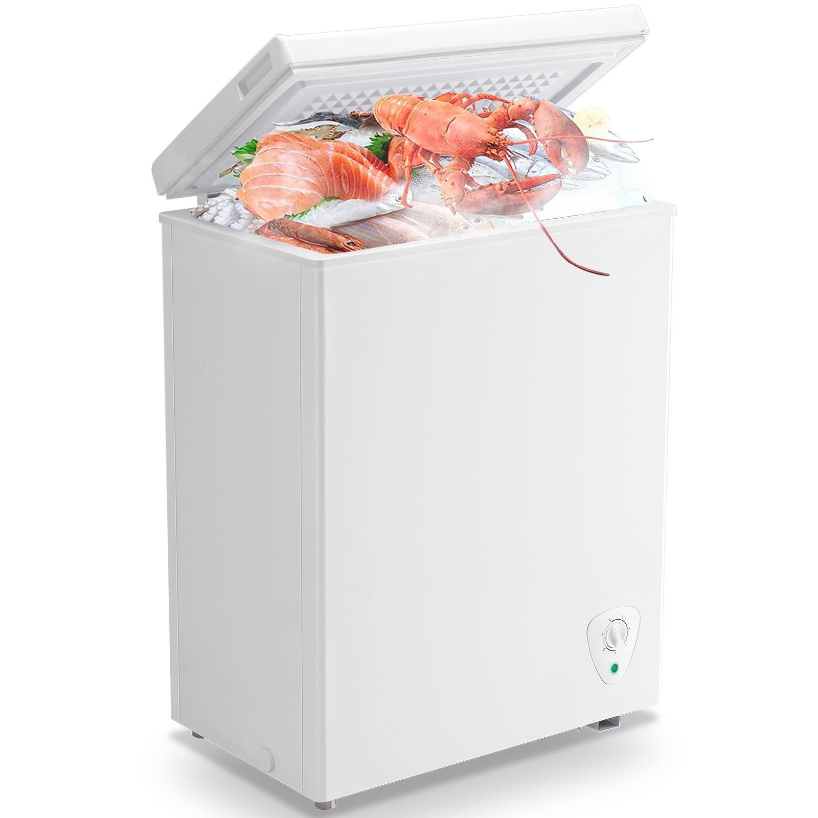 WANAI WA01502A001 3.8 cu ft Chest Freezer White