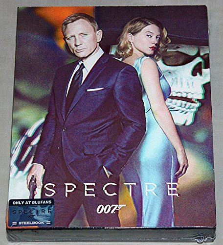 SPECTRE [Blu-ray BLUFANS Steelbook LENTICULAR SLIP Edition; REGION A/C; Sold Out; BLUFANS Exclusive; Only 500 Worldwide]