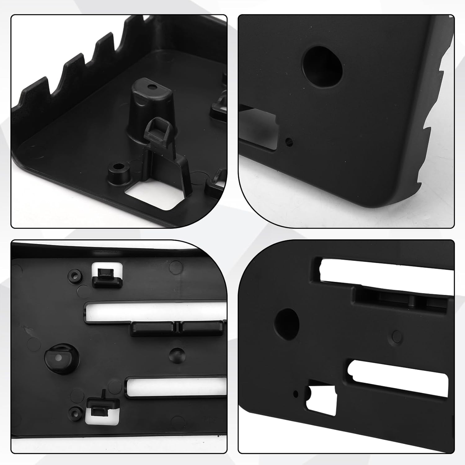 Front License Plate Bracket Compatible with Chevy Malibu 2019 2020 2021 2022 2023 2024 2025, Front Bumper License Plate Holder Mounting Frame, Replacement for GM1068208, 191275716304, 84524301