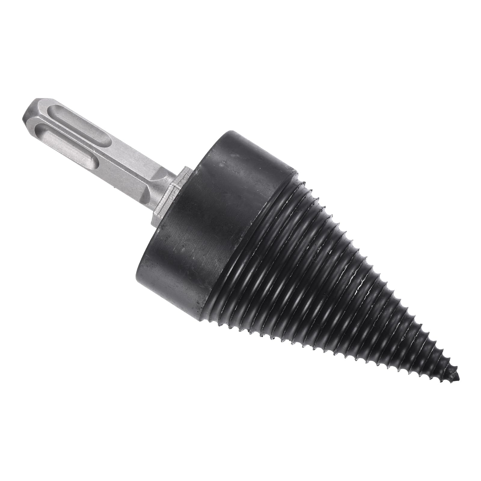 PATIKIL Fendeuse de bûches de bois de chauffage 50 mm, forets électriques amovibles avec tige carrée pour la maison et l'extérieur