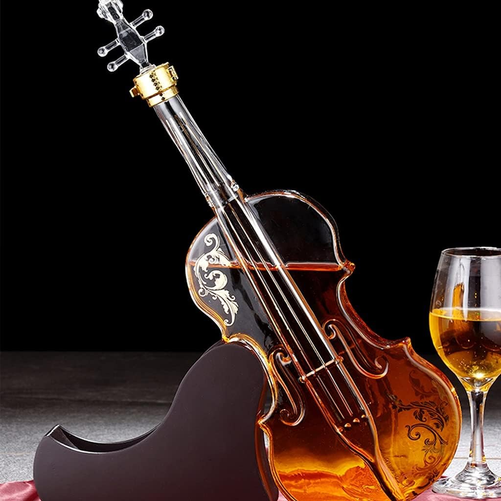 ワインデカンタ プレミアム デキャンタ バイオリンの形をしたウイスキーデカンター、 クリエイティブなガラスの装飾品、 面白いクリスタ 卸売 800ml  手作りエレガントな Ak 47 銃型ガラスリキュールボトルウィスキー decanter セット、ワインスコッチバーボンウォッカ用の ... ワインデカンタ プレミアム デキャンタ バイオリンの形をしたウイスキーデカンター、 クリエイティブなガラスの装飾品、 面白いクリスタ