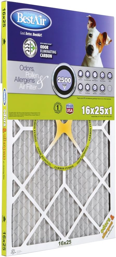 Best air filter for home 16x25x1 Clearance