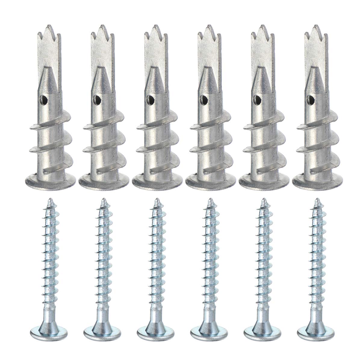 Vis autoperceantes plaques de plâtre à pointe filetée et chevilles de fixation métalliques