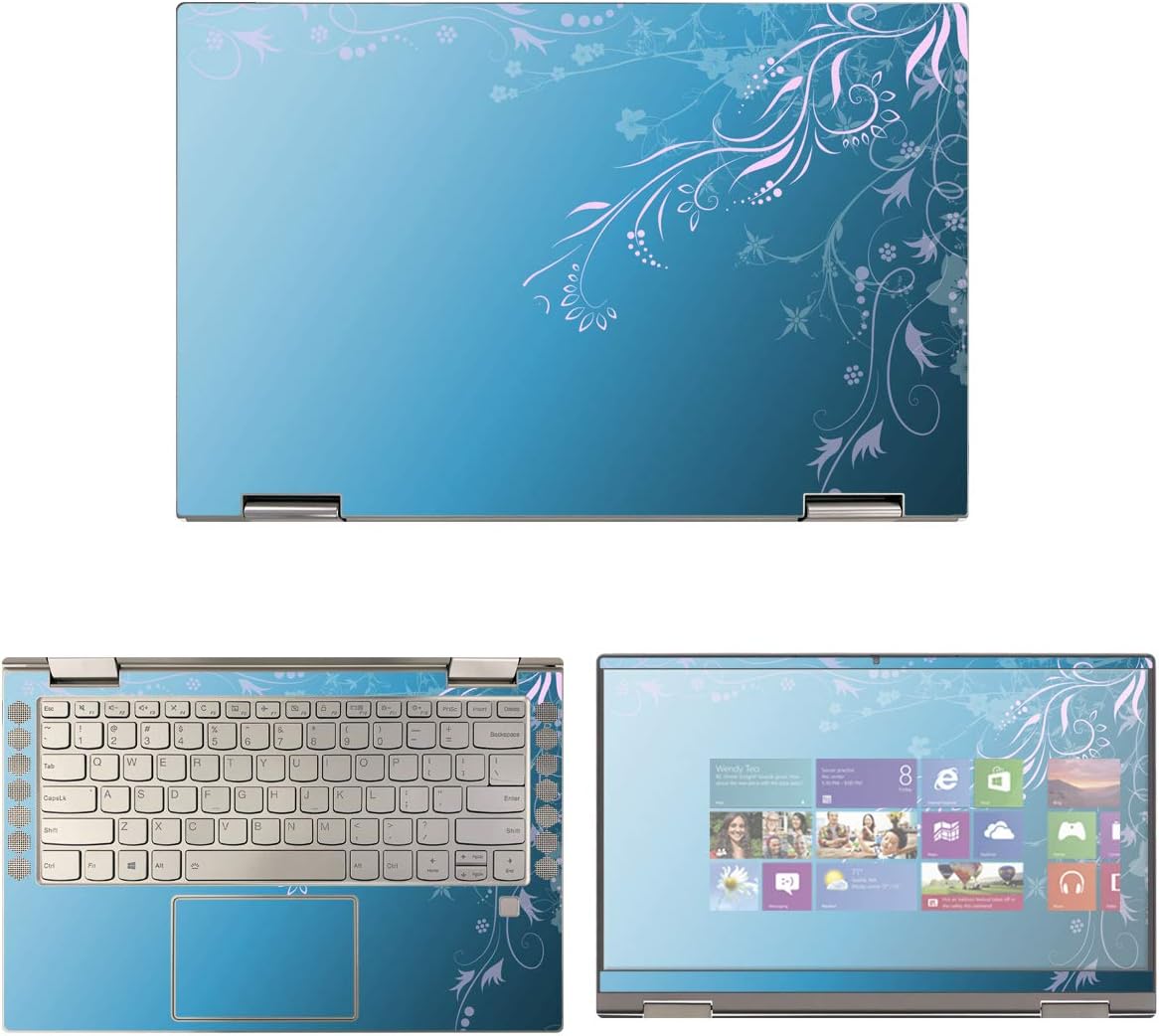 Decalrus - Protective Decal Skin Sticker for Lenovo Yoga C740 (14" Screen) case Cover wrap LEyogaC740_14-25