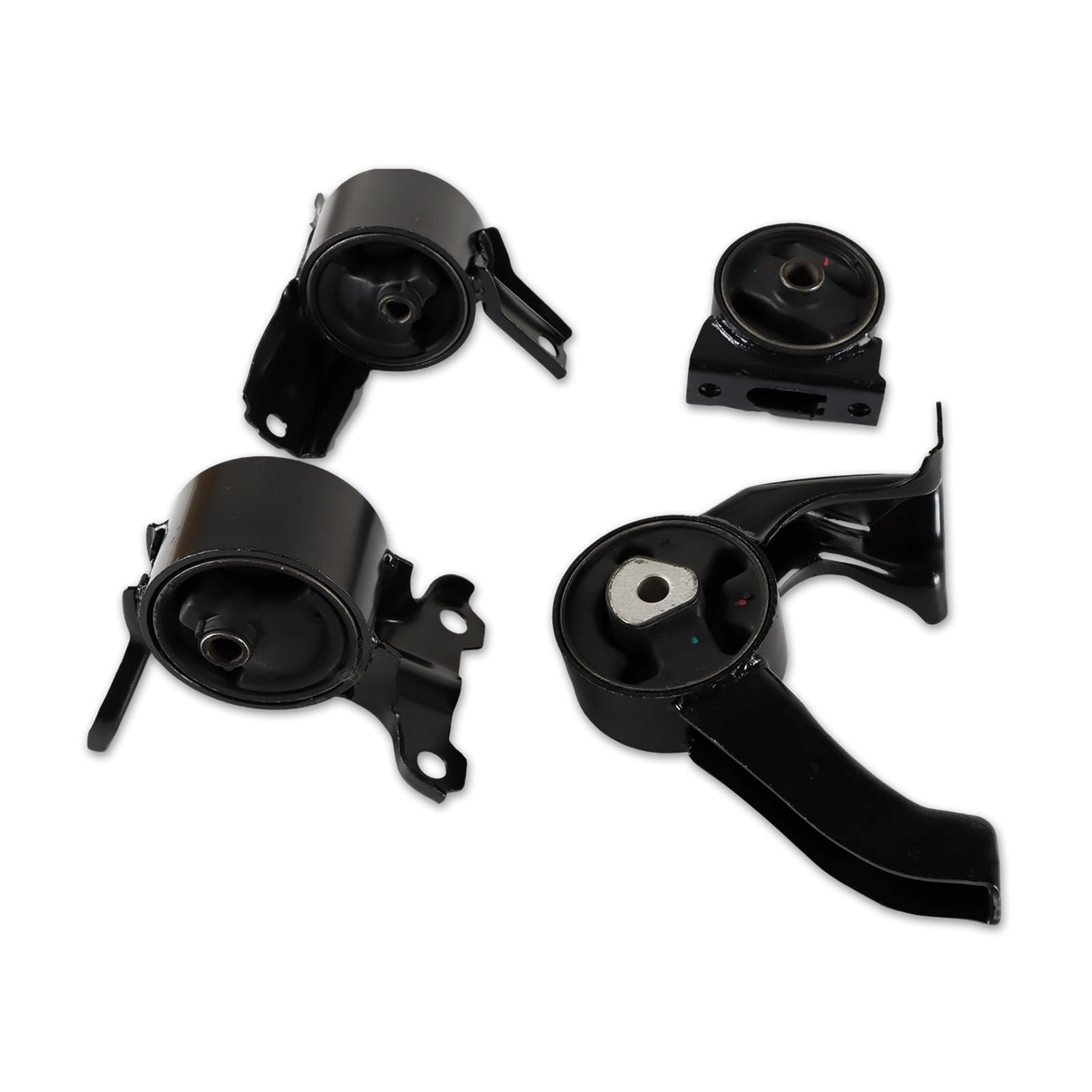 Wspornik Mocowania Silnika Pasuje do Dodge Caliber 2007-2012L4 2.0L .4L wspornik silnika 4PCS silnik i mocowania skrzyni biegów A5415 A5416 A5417 A5418