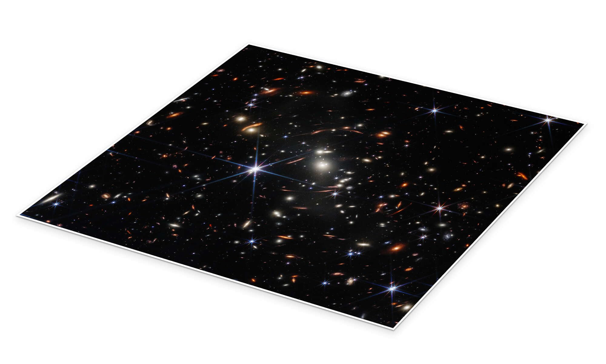 Posterlounge James Webb - First deep field image Póster