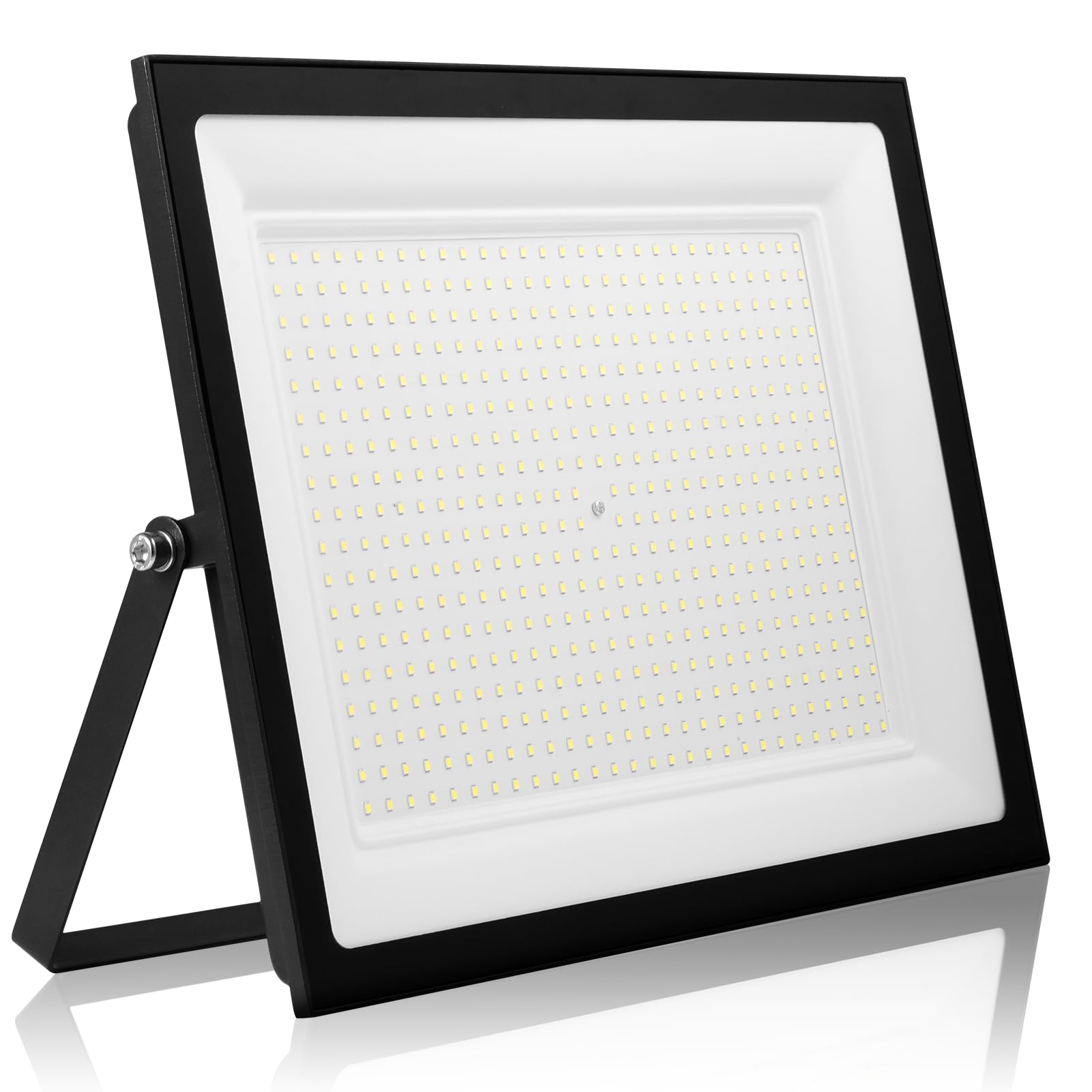 faro led esterno 500w, proiettore, illuminazione di sicurezza LED da esterno 6500K, IP66, illuminazione bianca diurna per magazzino, parco giochi, cortile e parco (500W, 6500K)