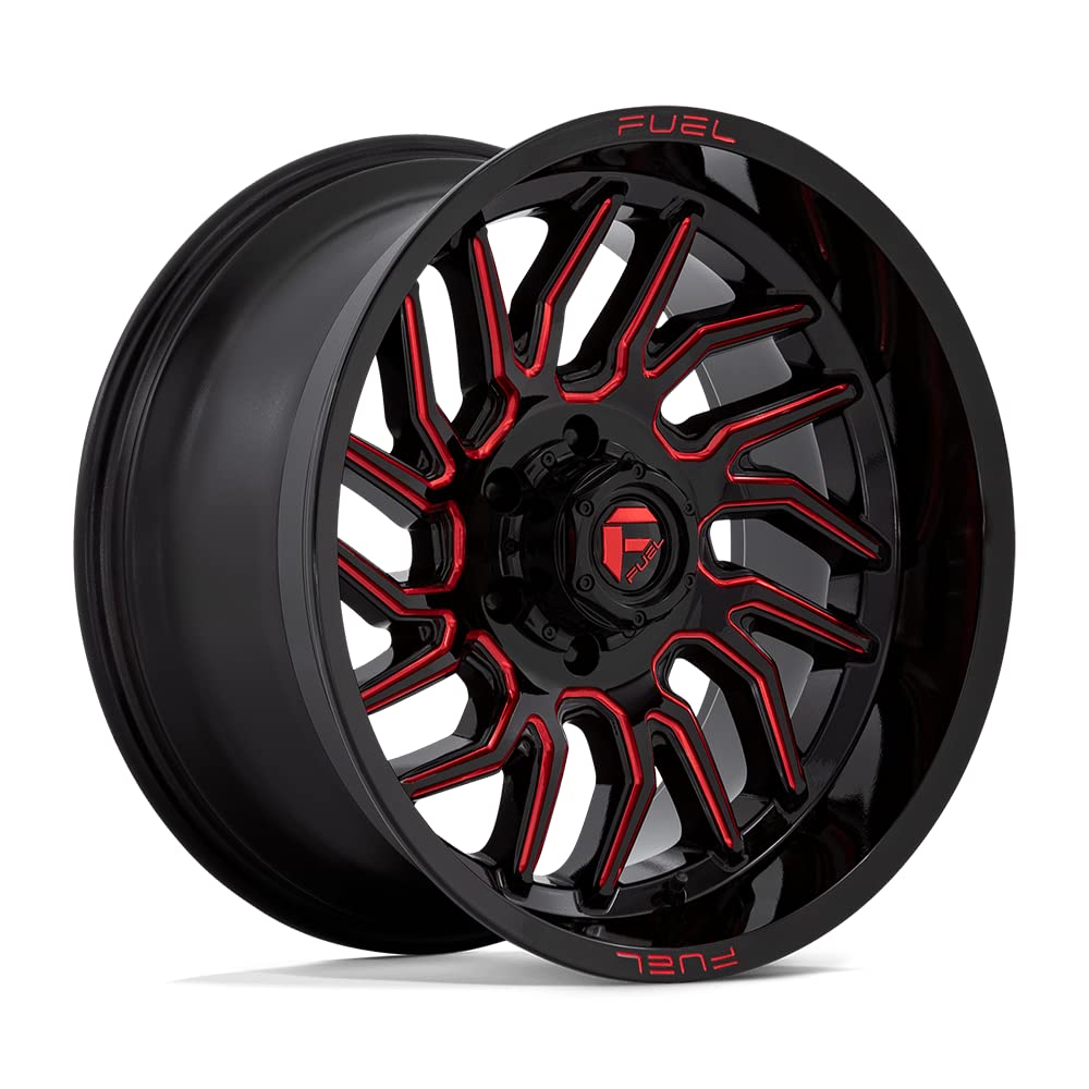 D808 20X10 6X5.5 G-BLK MILL-RT -18MM Custom Wheel