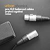 Urbanphonics XLR Mic Cable | Premium Quality Pro Microphone Lead | Balanced Male XLR to Female XLR | 3 Metre Black | Clearer Sound for PA Systems, Studio Recording, Mixers, Amplification & Speakers #1