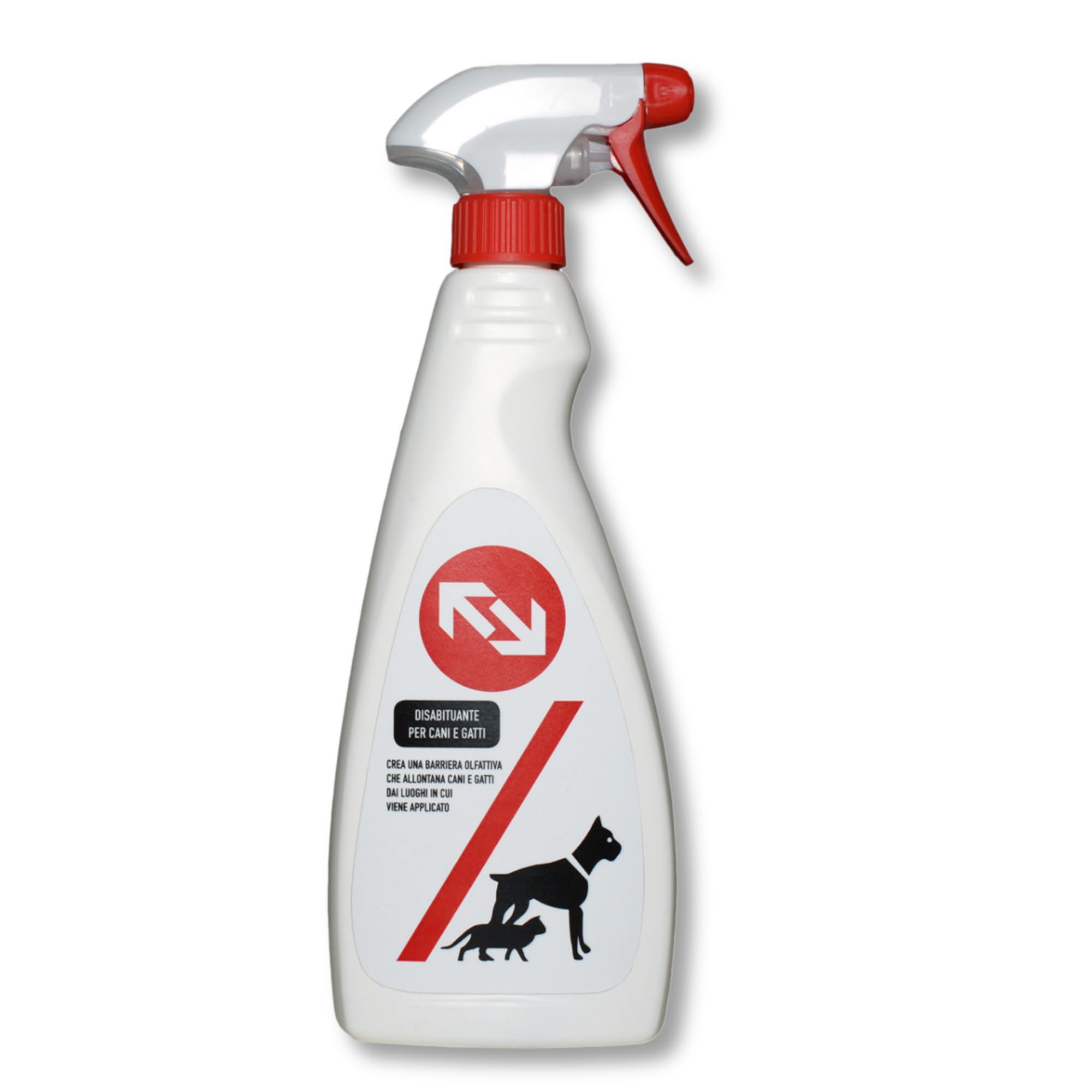 Disabituante Spray Repellente per Cani e Gatti 500 ml - Barriera Olfattiva Naturale - Protegge Mobili, Giardino e Superfici - Facile da Applicare