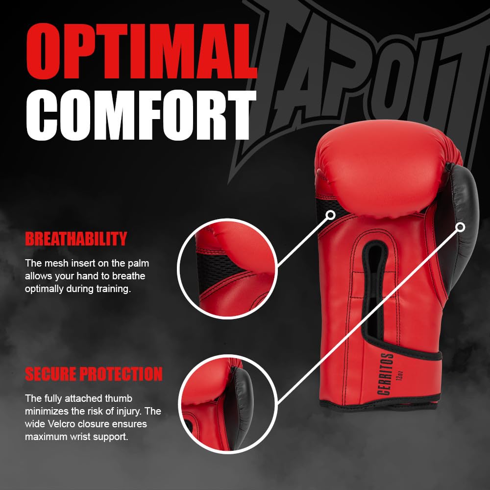 Tapout Boxhandschuhe aus Kunstleder (1Paar) Cerritos