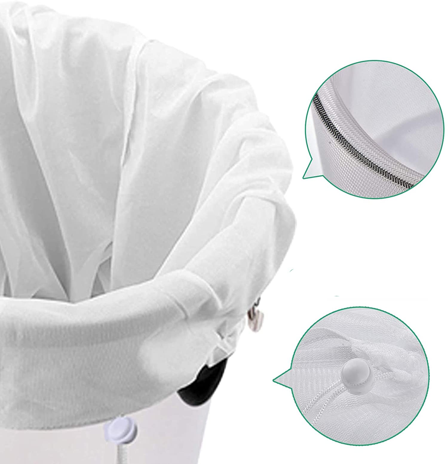 Sacchetto Filtrante Per Birra Fatta In Casa - Maglia Fine, Riutilizzabile, Per Grani E Vino