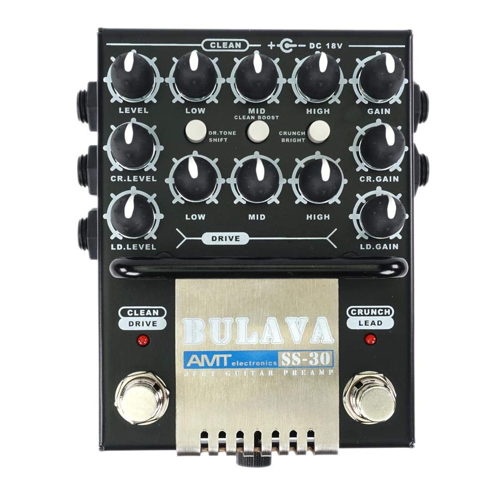 AMT BULAVA SS-30 3 Channel JFET Guitar Preamp : Amazon.de: Musical 