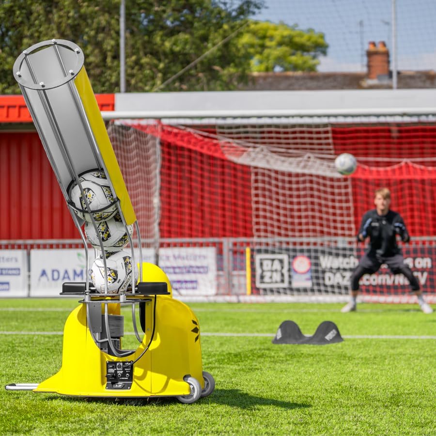 FORZA Soccer Ball Launcher, 360° Delivery, Remote Control, Fits Size 3/4/5 Balls, Optional Upgrades