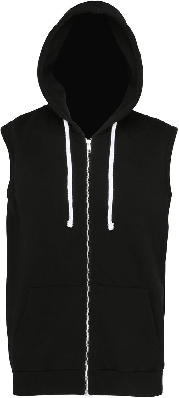 Sleeveless hooded sweatshirt Clearance