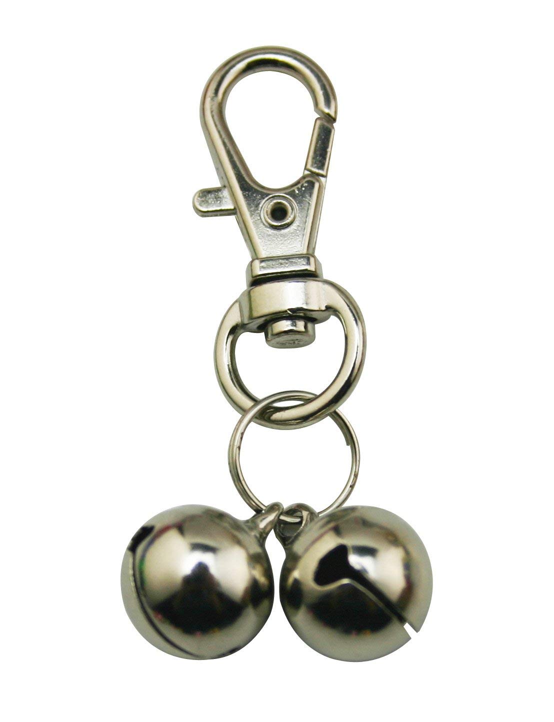 Silver Knight Loud Bells for Dog Cat Goat Pig Pet Collar Keyring Keychain Handbags Suitcase Keys