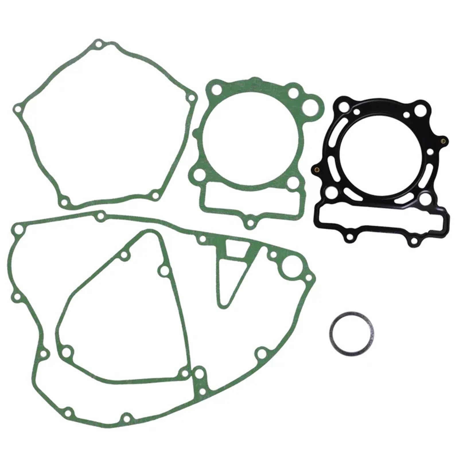 Motorrad Motor Zylinder Kurbelgehäuse Kupplung Abdeckung Dichtung Kits Set Fit Für Kawasaki KX250F KX250F KX250f 2004-2008 Auspuffdichtungen Zylinderkopfdichtungen