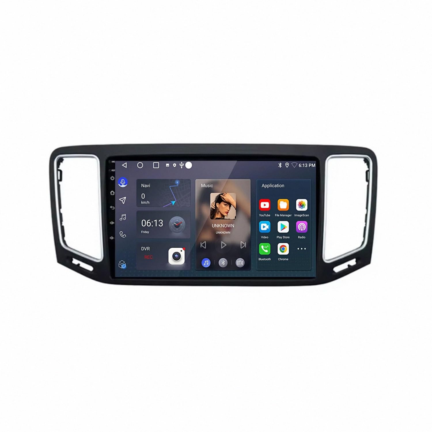 Radio 2 DIN para Seat Alhambra con cámara trasera y Bluetooth 8