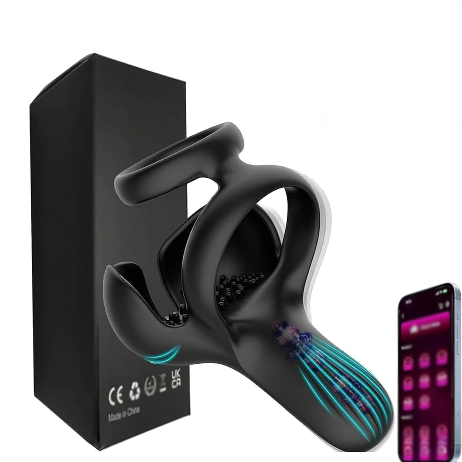 Upgrade Apex Drive Pro for Men, 5-in-1, IPX7, App/Remote Control, Apex Drive Pro, for Men's Daily Vitality & Relaxation (C,App Control) — view 11