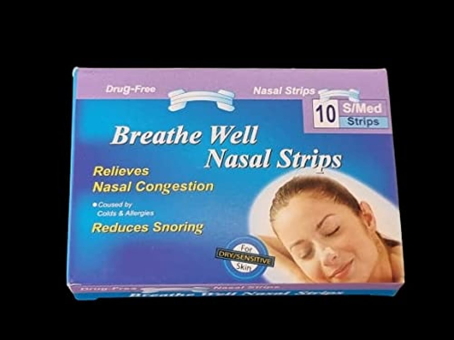 Breathe Well Nasal S/M 10 Strips