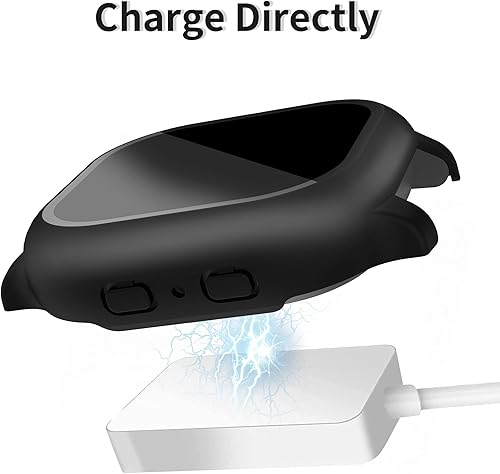 Miniatura 5 de 4 fundas compatibles con Gabb 12 Watch con protector de pantalla, protector de pantalla de vidrio templado integrado alrededor completo de la