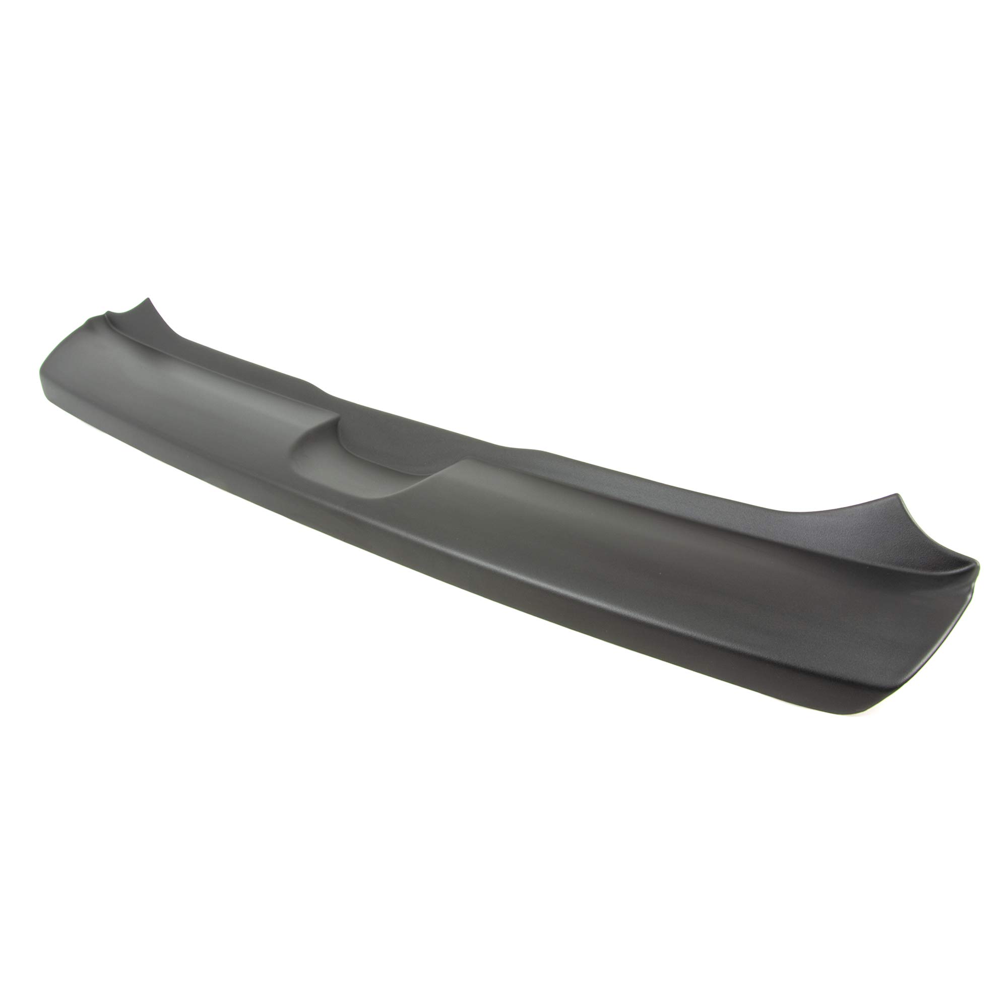 Aroba AR2147 osłona progu bagażnika kompatybilna z Renault Twingo od roku produkcji 9.2007-12.2011 ochrona zderzaka dokładnie z zagięciem ABS Piano czarna