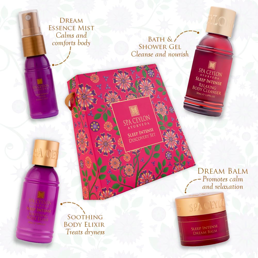 SPA CEYLON スリープ インテンス コレクションセット Amazon.com : SPA CEYLON Sleep Intense Discovery Set | Ayurvedic