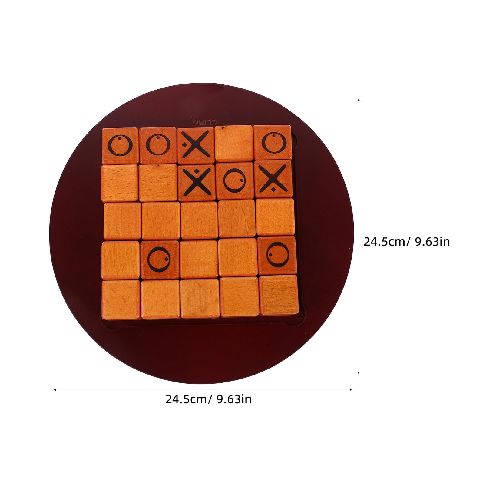 Jeu De Société Bois Pousser Un Bœuf Jeu Échecs Bois avec Blocs pour Garçon Fille Et Famille