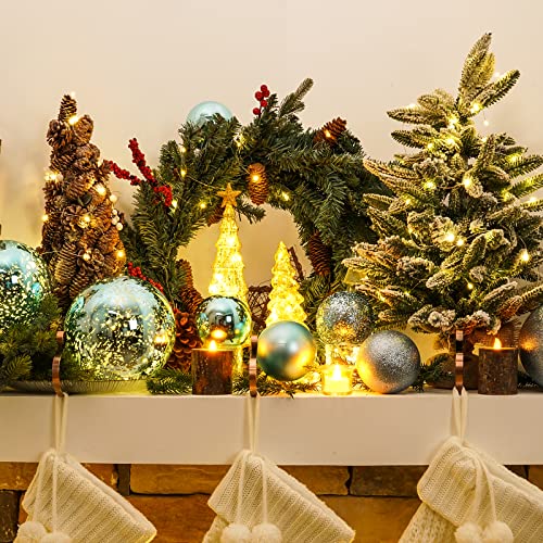 image for XmasExp 8in Large Christmas Ornaments Christmas Ball Ornaments Giant T