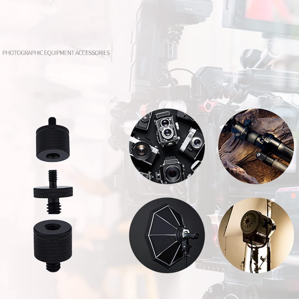 CAMVATE Adaptateurs Vis M8 Mâle Vers 1/4"-20 Mâle - Lot De 2 En Acier Inoxydable