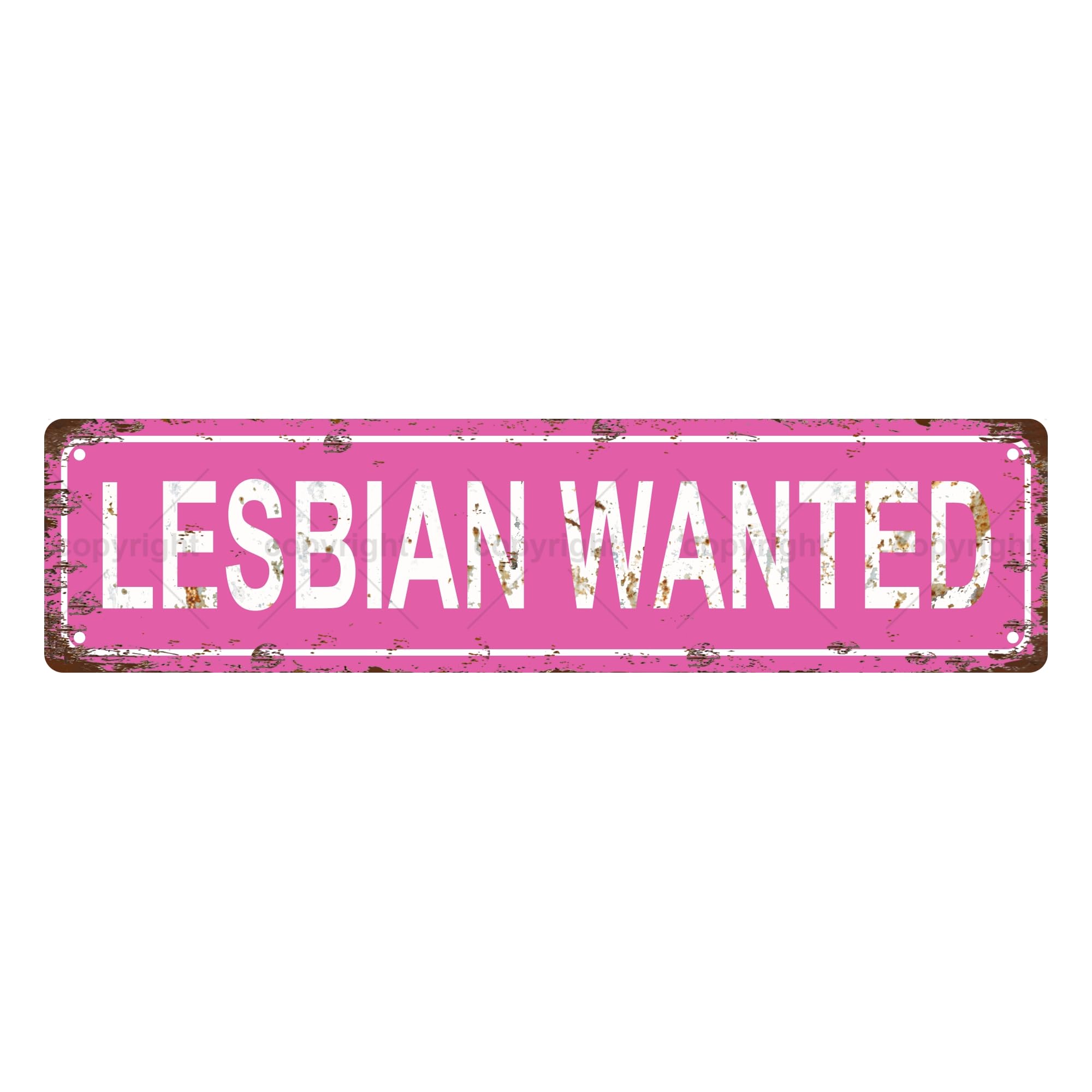 Wanted Sexual Metal Tin Street Sign Bar Cafe Garage Cave Home Room Wall Bathroom Farmhouse Garden Porch Patio Decor,4x16 Inch