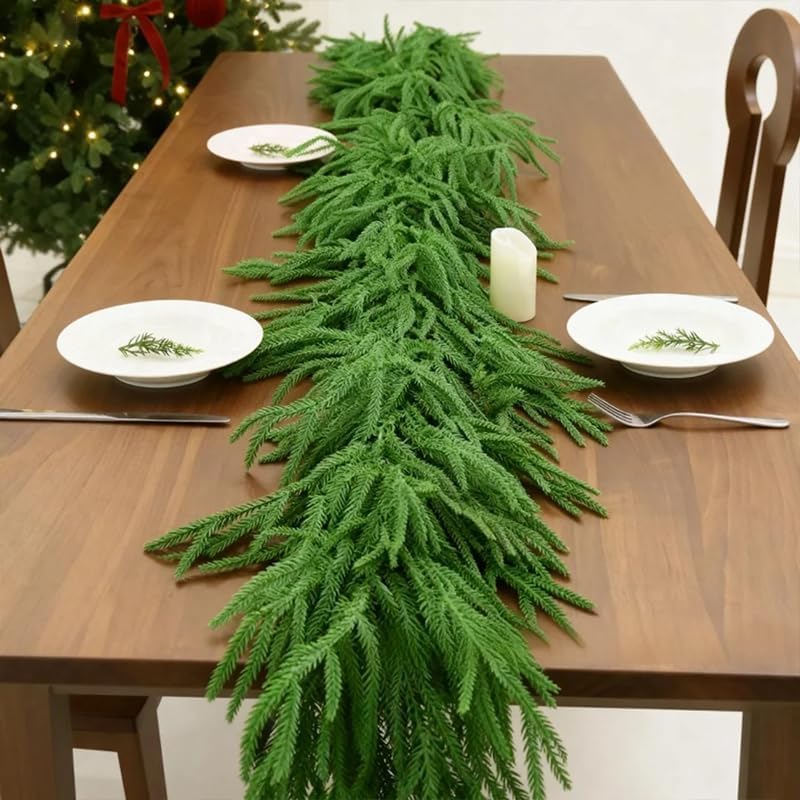 Miniatura 8 de Guirnalda de pino Norfolk de 9 pies