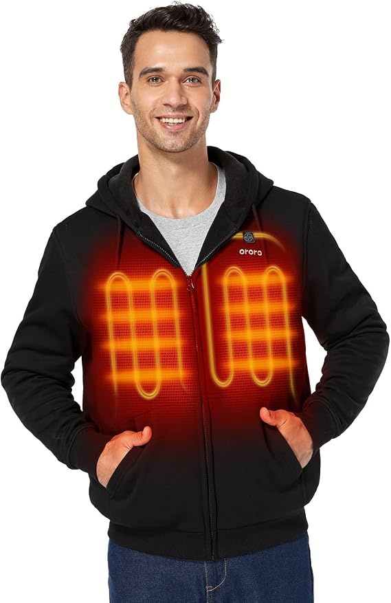ororo Heated Hoodie with Battery Pack 