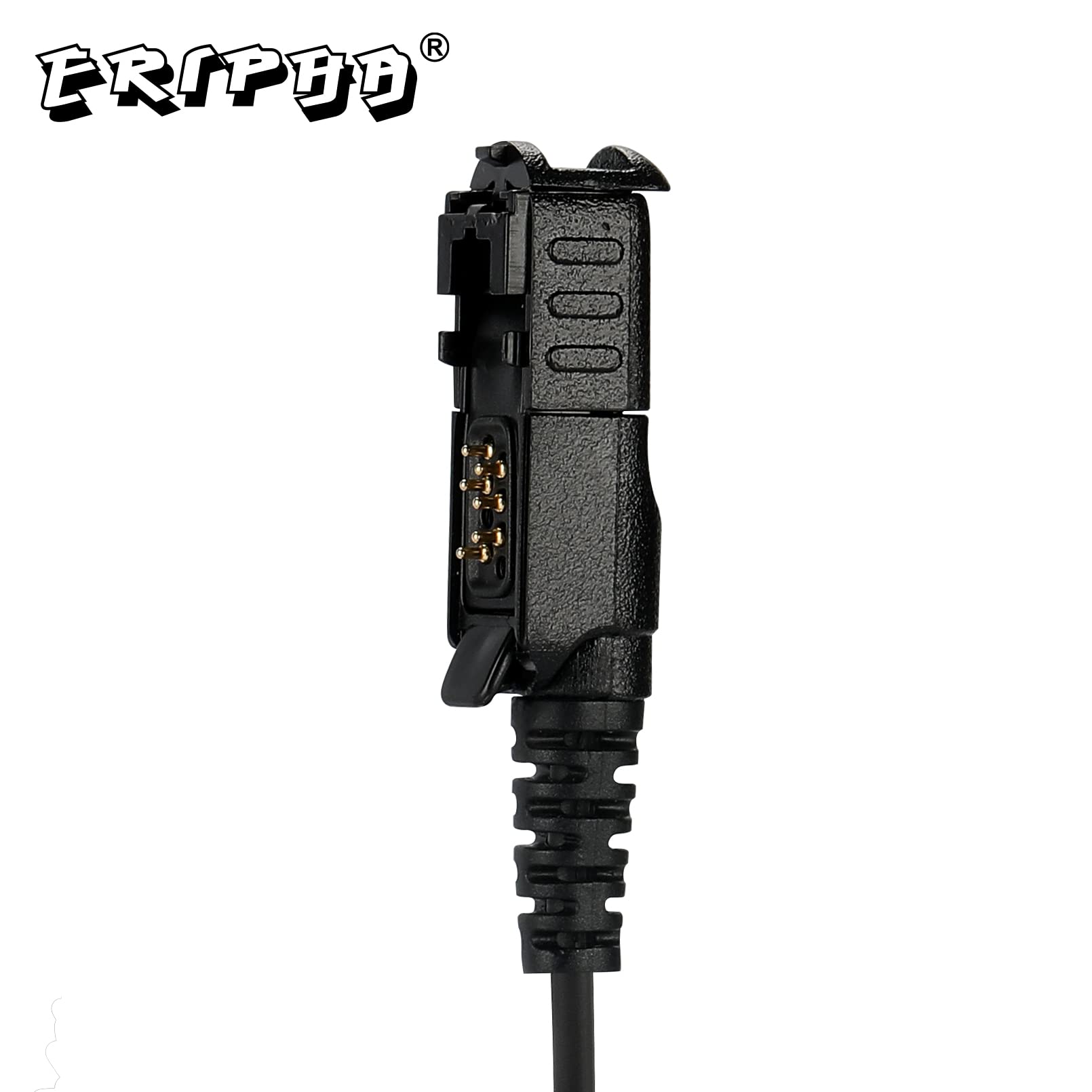 Altavoz de micrófono de hombro compatible con Motorola XPR 3000 3000e 3300 3300e 3500 3500e impermeable IP56 micrófono de radio bidireccional con conector de 3,5 mm (amarillo)