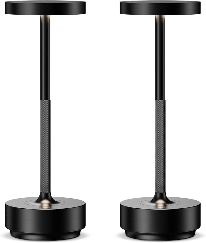 Lámpara de Mesa LED Recargable Inalámbrica SLSMD con Regulador de Intensidad y 3 Modos de Luz
