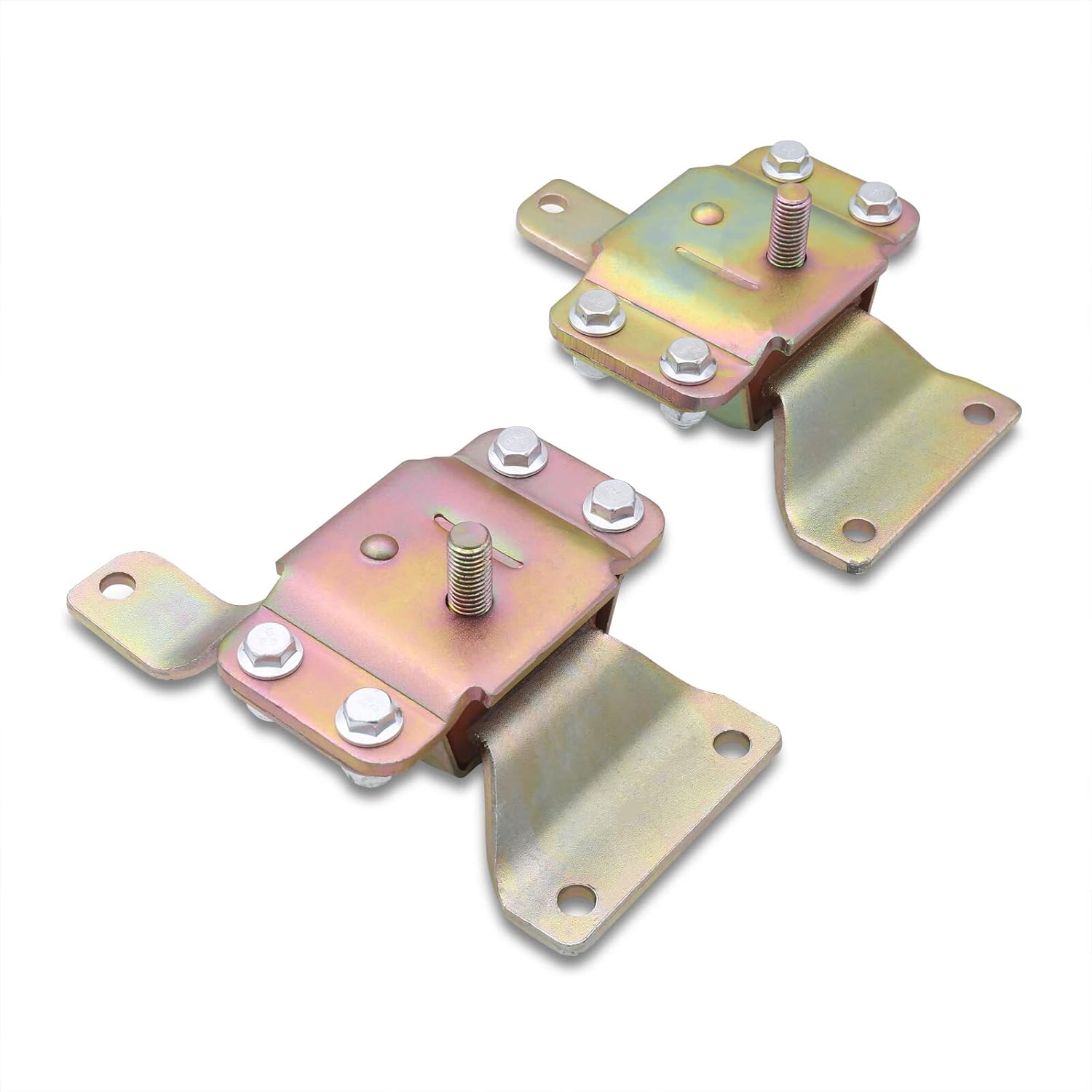 AJP Distributors Heavyduty Polyurethane Motor Mount Kit Compatible/Replacement for Mustang GT/LX/Cobra 4.6L Stability Traction Upgrade 1996 1997 1998 1999 2000 2001 2002 2003 2004