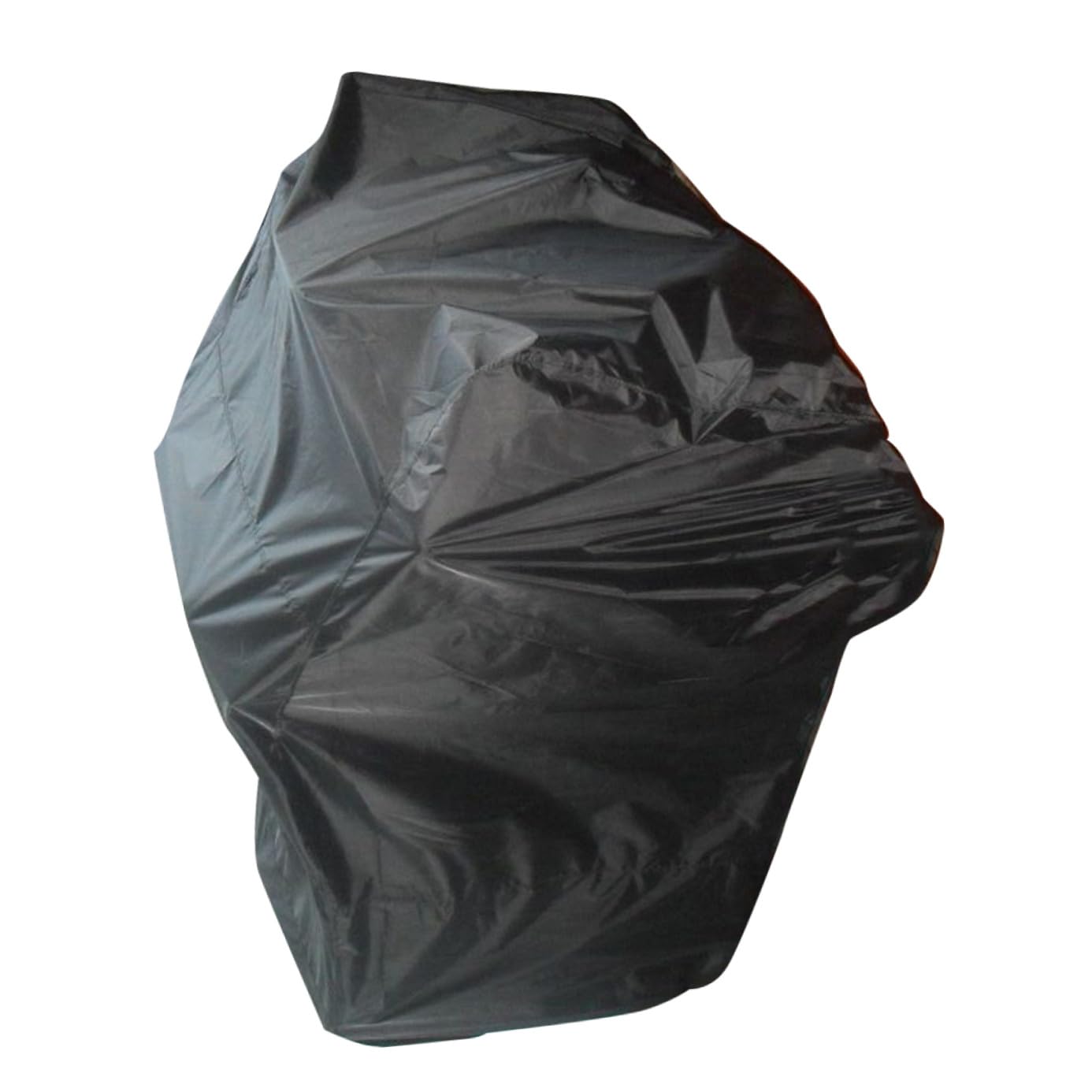 Housse de tondeuse à gazon noire pour abri de jardin et pelouse propre