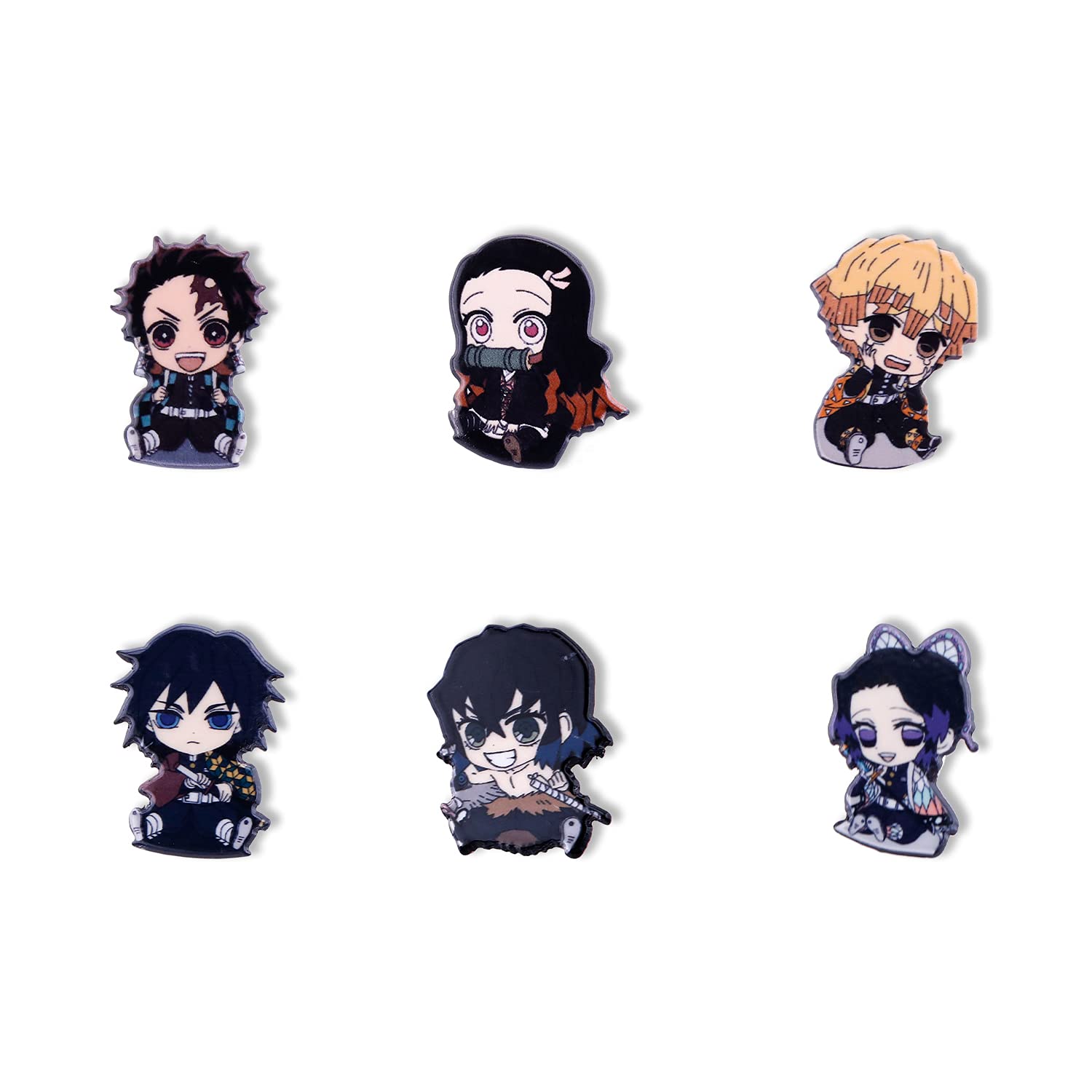 Buy 6 Pcs Anime Brooch Pins Enamel Pins for Backpacks Clothing